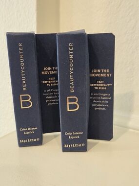 Two Brand New Beautycounter Red Lipsticks